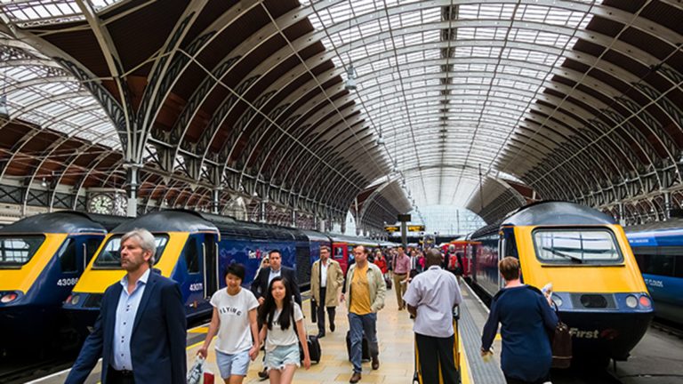 Local trains in London